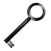 SN-TEC Mortice Lock/Furniture Lock/Cabinet Lock, Backset: 45 mm, Total Depth