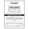 Candy Envy - Red Square Pops - 24 Pack -