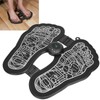 Rechargeable EMS Foot Massage Pad Foldable Adjustable Foot Massager Stimulator