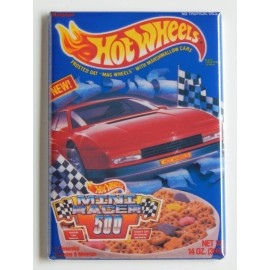 Blue Crab Magnets Toy Car Cereal Box FRIDGE MAGNET - 1.75 x 2.75 inches