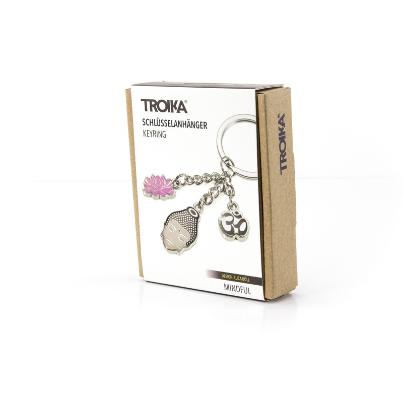 Troika unisex keychain, Buddha