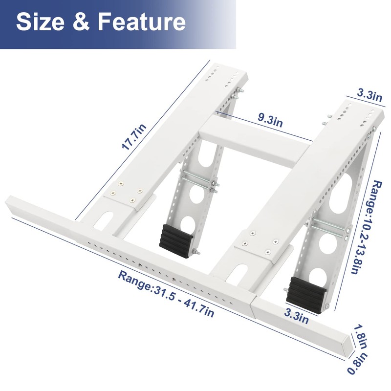 Window Air Conditioner Support Bracket, Universal Ac Window Bracket No