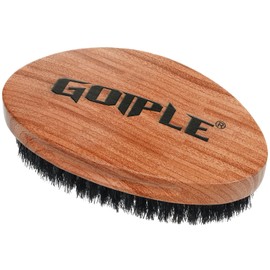 Wave Pomade Wave Styler Brush Great for Wolfing, Boar Bristle Beard & Wave Brush for Barbers & Daily Use, Ideal for Black Hair, Wave Butter Hair Pomade Styling Set for Men 360 (Coffee)