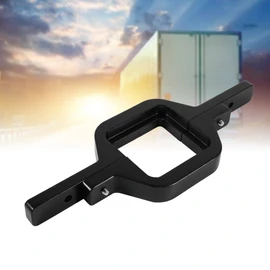 Aramox Soporte de Enganche de Remolque, aleación de Aluminio Soporte de Montaje de luz de Enganche de Remolque Negro para Luces de Marcha atrás de Respaldo LED Dobles Camión Todoterreno