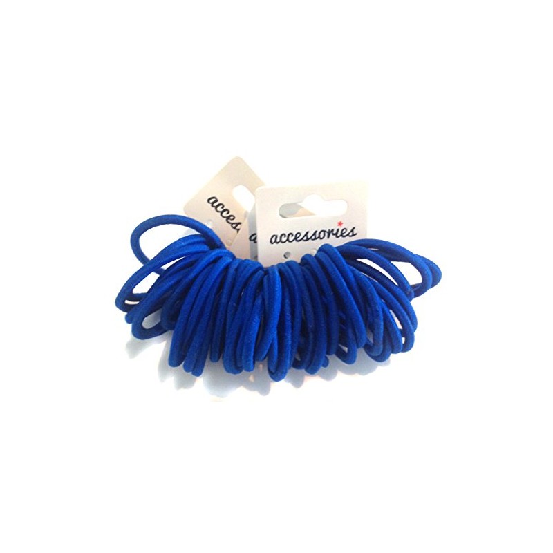 Allsorts® 36 Royal Blue Endless Elastics Hair Bobbles Elastic Bands