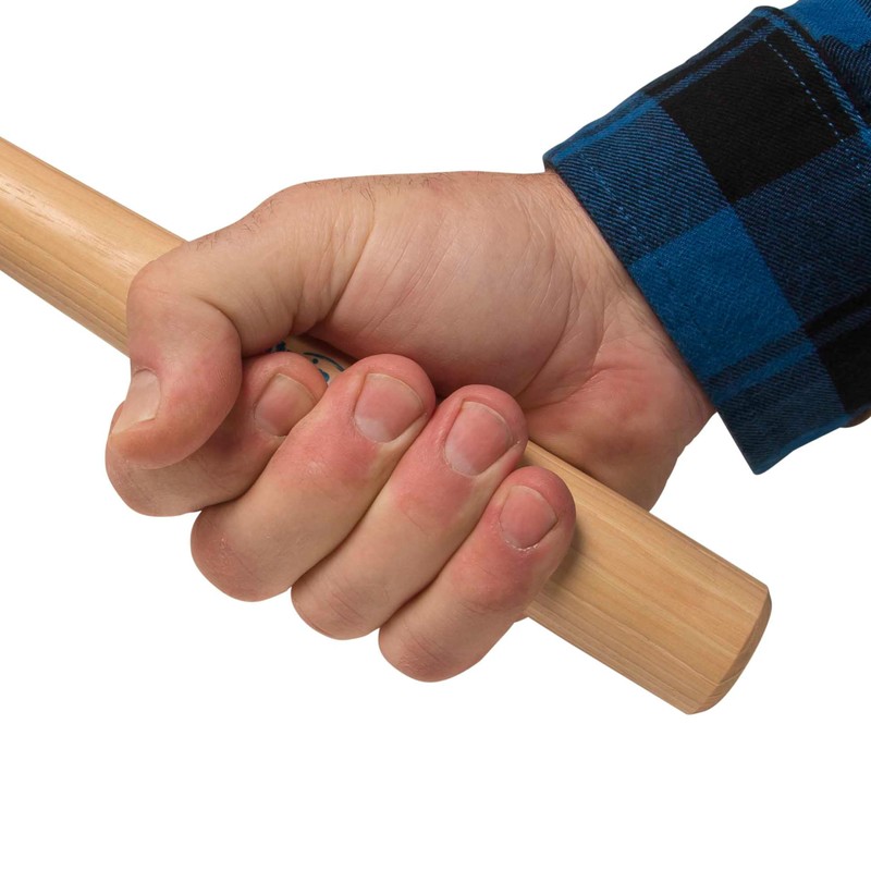 Estwing DH-18N 18 Oz No-Mar Deadhead Rubber Mallet, Wood Handle