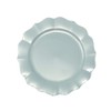 DecorLine Pearl Turquoise Plate - 7.5" | Scallop Collection, Small