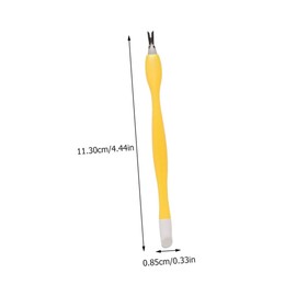 Baluue 15pcs Dead Skin Forks Kit Professional Cuticle Peeler Scrapers for Nail Care Ergonomic Design for Home and Salon Use