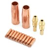 14 pcs/set Nozzle Diffuser Tip Kit for Tweco MIG Welding