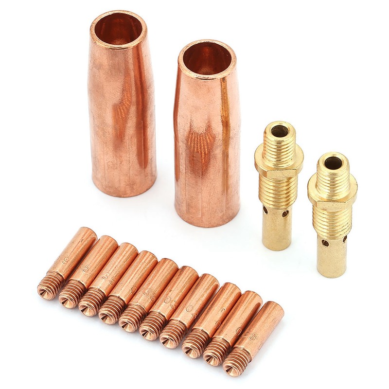 14 pcs/set Nozzle Diffuser Tip Kit for Tweco MIG Welding