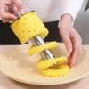 Stainless Steel Pineapple Cutter Pineapple Peeler Pineapple Corer Tool with