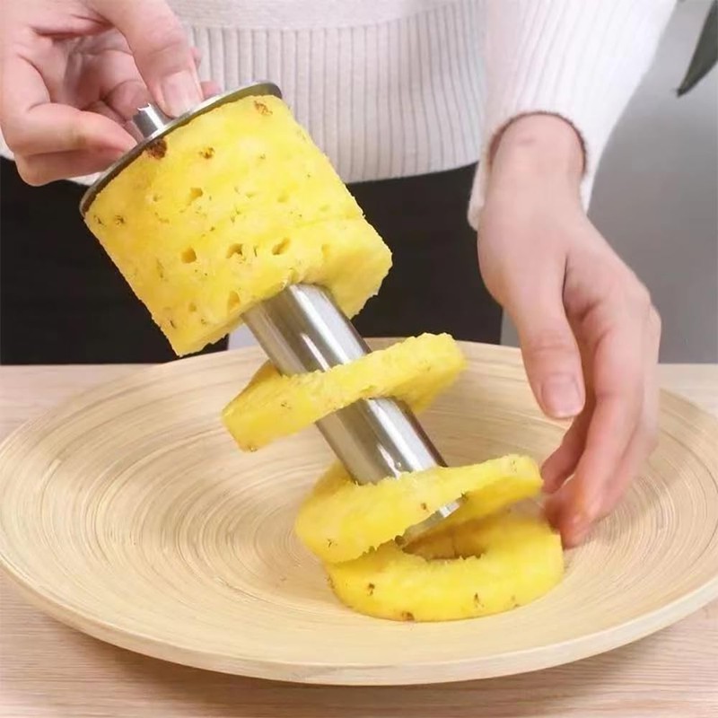 Stainless Steel Pineapple Cutter Pineapple Peeler Pineapple Corer Tool with