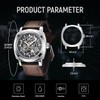 BENYAR - Watches Men's Watch Automatic Mechanical Wristwatch | Leather