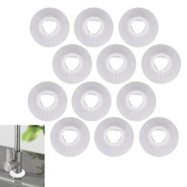12pcs Radiator Pipe Covers White Radiator Pipe Collars Radiator Pipe Covers Pipe Collars Radiator Pipe Covers White Pipe Covers for Radiator Pipes White Radiator Pipe Covers Pipe Decoration Cover