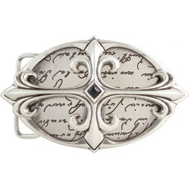 BELTINGER Belt Buckle Letter Cross 4.0 cm | Buckle Interchangeable Buckle Belt Buckle 40 mm Solid | Interchangeable Belt up to 4 cm, Silver