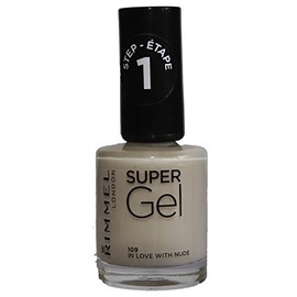 Rimmel London Super Gel Nagellack für Frauen – 109 Love with Nude