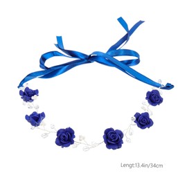 PACKOVE Wedding Headband Bridal Hairband with Rhinestone Crystal Vine Design Lightweight Bridal Hair Accessories for Women