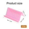 sourcing map 3pcs Business Card Holder for Desk, Acrylic Bling
