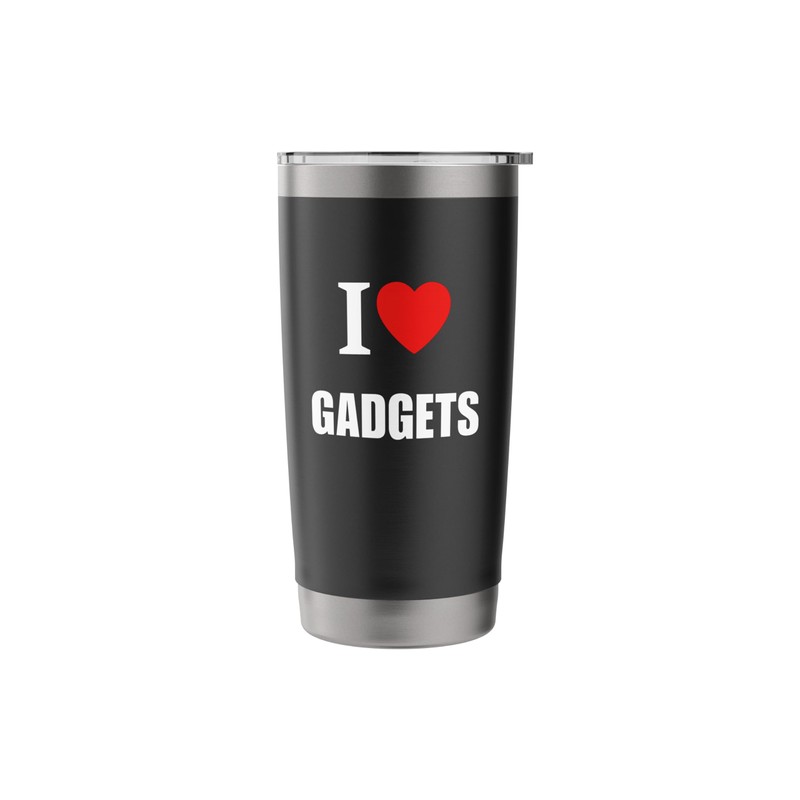I Love Gadgets And Tech Men Women Kids Stainless Steel