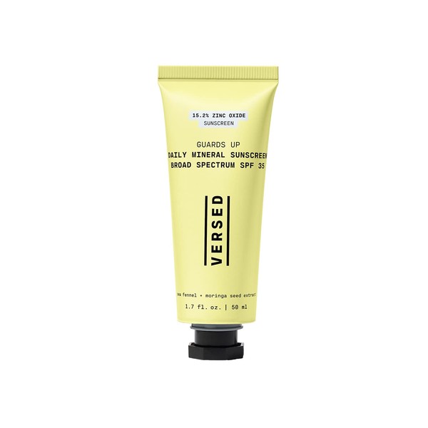 Versed Protector solar mineral para uso diario, protector solar SPF