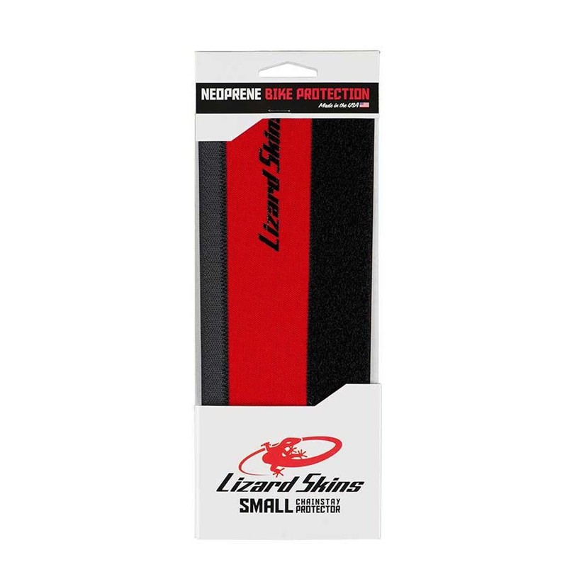 LIZARD SKINS CHSD500 Neoprene Chainstay, Small, Red