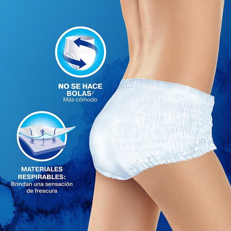 TENA Pants Comfort, Ropa interior desechable, Talla M 13 piezas