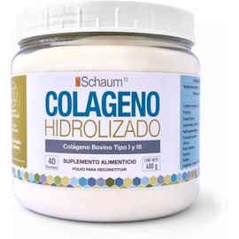 Colágeno Hidrolizado en Polvo 100% Puro, 2 Pack 400 gr. c/u