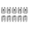 uxcell Self Tapping Threaded Inserts, 15pcs Inner M3-0.5 Outer M5x6