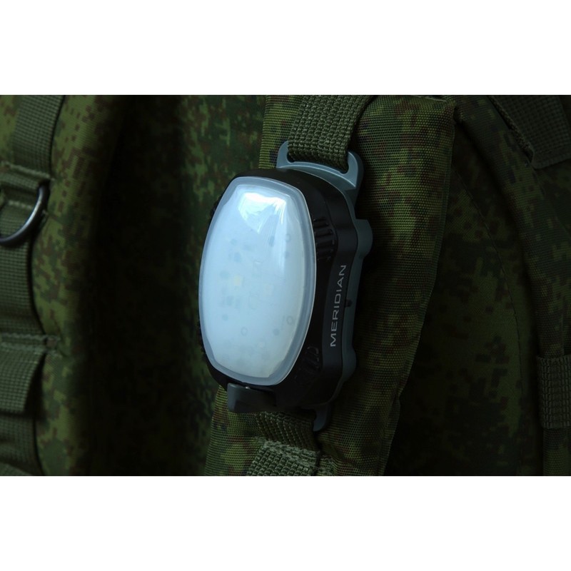 Princeton Tec Meridian Strobe/Constant Black 100 Lumens LED Locator Light