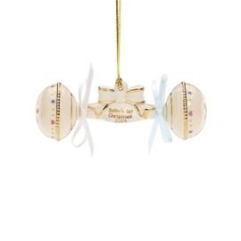 Lenox 895758 2024 Baby's 1st Christmas Rattle Ornament
