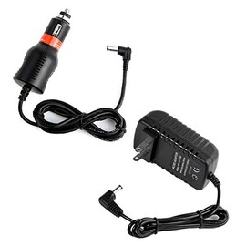 AC Adapter + DC Car Adapter for Air Hawk Pro AHP-MC6/2 Air Compressor Portable Automatic Cordless Tire Inflator AirHawk Power Supply Charger Cord Charging Cable, 6 Feet, Compatible Replacement