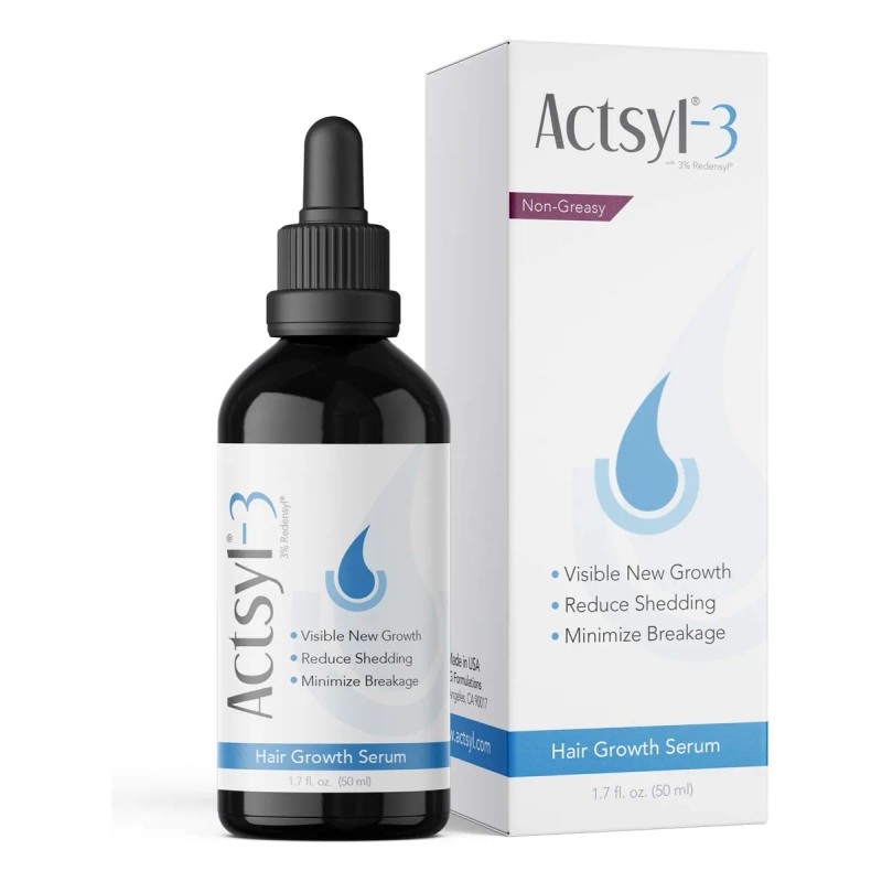 Sérum Para El Crecimiento Del Cabello Actsyl-3 Redensyl 3% P