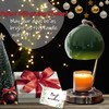 WARMCITY Candle Lamp Warmer, Wide Base Scented Candle Warmer with