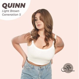 JBEXTENSION GENERATION FIVE 20 Inches Brown Body Wave Wig QUINN G5 - Color: Brown