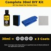 NADAMOO Wheel Rim Ceramic Coating Kit 30ml, High-Heat Resistant Hydrophobic