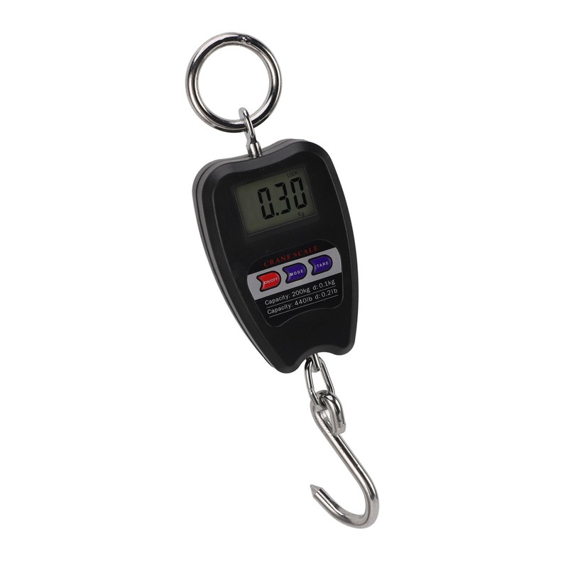 Portable Electronic Scale High Accuracy Digital Hanging Scale 200kg Weight
