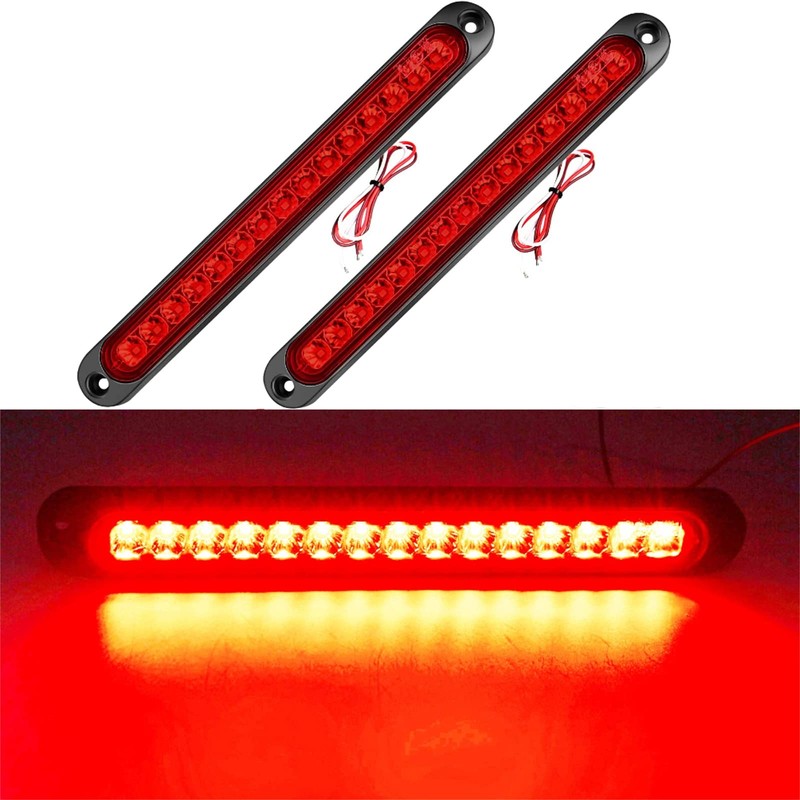 PerfecTech 15 LED Trailer Brake Tail Light, LED Bar Stop