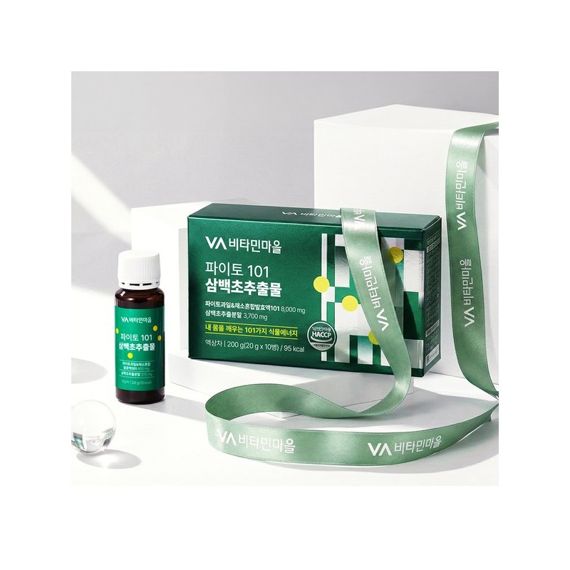 Vitamin Village 비타민마을 파이토 101 삼백초추출물 20g x 10병 1박스