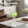 4Pcs Coupe Glasses, 10oz Vintage Martini Glasses Set, Lead-free Crystal