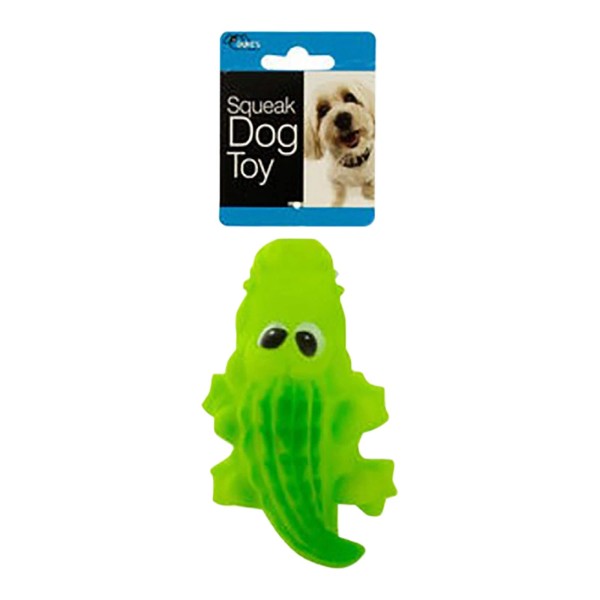 Duke's Crocodile Squeak Dog Toy, 5" Assorted