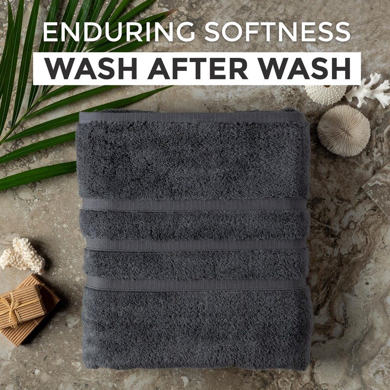 Towelogy ZHT_09 Premium Hand Towels - 100% Zero Twist Cotton