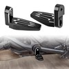 KAMIYONG Third Peg Motorcycle Foot Pegs 360° Adjustable Trike Highway