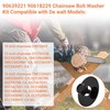 90639221 90618229 Chainsaw Bolt Washer Kit, Compatible with DeWalt Chainsaw
