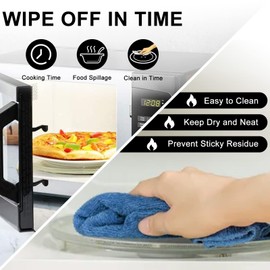 Small 9.6'' / 24.5cm Microwave Glass Plate Replacement, Small Microwave Glass Turntable Plate for Small Microwaves - BY AMI PARTS