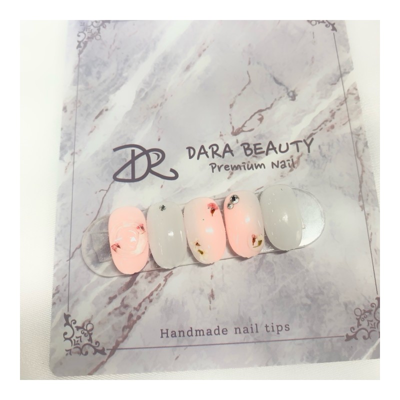 Dara Beauty April Art of the MonthFresh Flower Embossed Nail❣