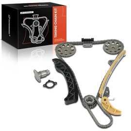 A-Premium Kit de 11 Cadenas Distribución c/Piñón, Tensor y Guía | Compatible con Toyota Prius, Prius AWD-e, Prius Plug-In, Prius Prime, Prius V & Lexu