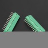PCB Terminal Block Connector 10pcs/set 2 54mm Pitch Green PCB
