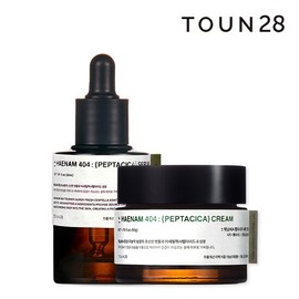 Ton28 [TV Product] Tone28 Peptacica Organic Haenam Centella Asiatica Serum 30ml 1 Count + Cream 50g 1 Count / [TV상품] 톤28 펩타시카 무농약 해남병풀 세럼 30ml 1개+ 크림 50g 1개