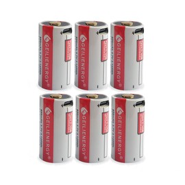 XUNTU 3.7V 850mAh Rechargeable Li-ion Battery Compatible for Streamlight SL-B9 (6 Count)