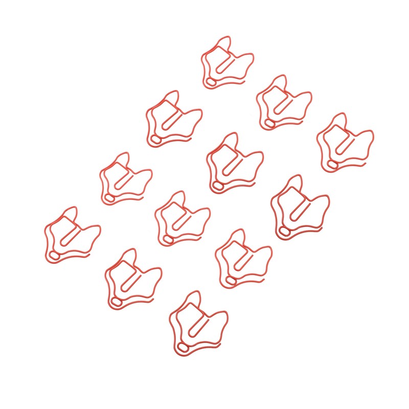 100pcs Adorable Animal Paper Clips Funny Scrapbook Paper Clips Small